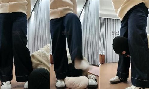 拽拽 | 脏运动鞋白袜蹂躏踩 JS250204-10