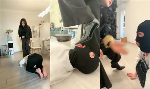 傲雪 | 狗笼囚禁彻底犬化 JS250206-21