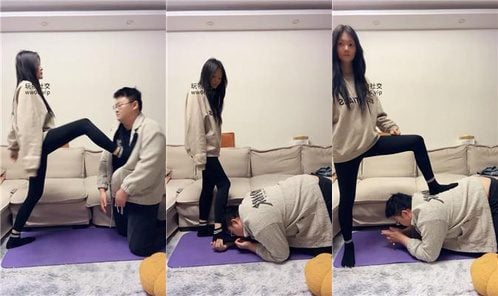 埋汰 | 健身女神黑棉袜虐继父 上 JS250212-1