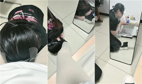 璃茉老师 | 脏鞋臭棉袜气味辱母畜 JS250212-24