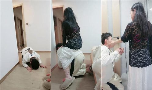薇薇 | 圈养家奴彻底犬化 上 JS250215-26