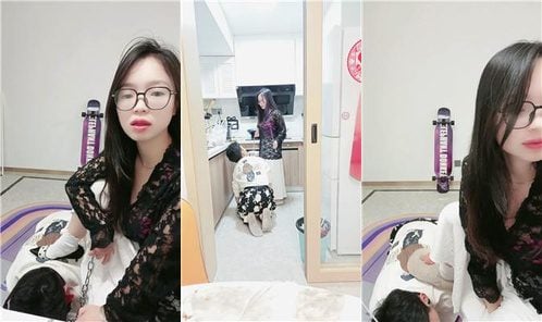 薇薇 | 圈养家奴彻底犬化 下 JS250215-27
