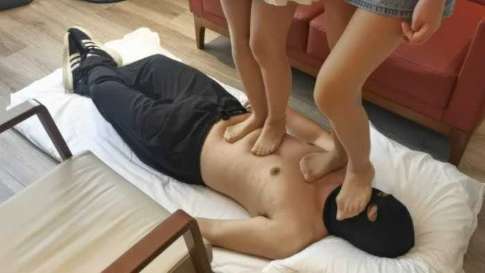 舔双女高肉丝脚 YC 250713 5