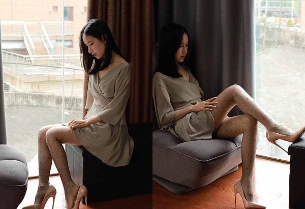 IESS异思趣向 | 丝享家 2061 美子 温柔波点