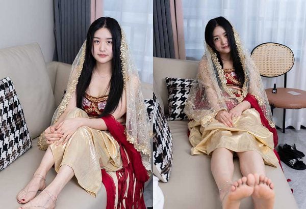 天宇写真 | NO 190 蘭蘭サンダル 裸足ビデオ