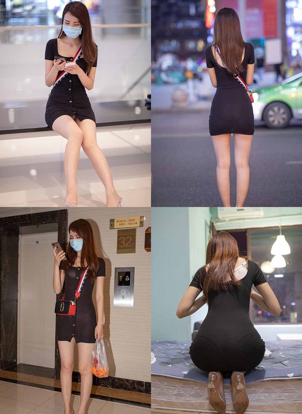 魔镜街拍 | 496 精选街拍 凯恩模拍 夜遇包臀裙美女 带视频 带视频-视频截图