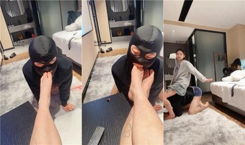 小凤梨 | 纹身小妹的脚下骚狗 bf50548