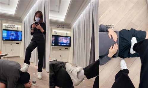 siu姐姐 | 运动鞋脏臭棉袜碾压踩 bf50642