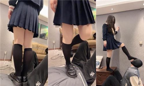 狗哥 | 日系女神-转胯狗爬/踢裆/皮鞋及膝袜踩 bf50720