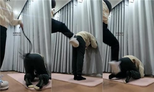 拽拽 | 鞭打/棉袜脚踩虐 JS250207-19