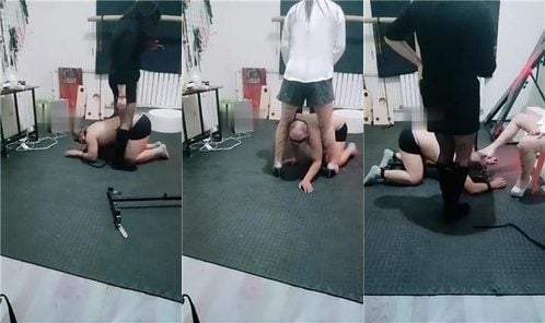 Jiuchuang Double Main Group | Double S-Violence and Torture of Stepfather Dog Full Version JS250207-30