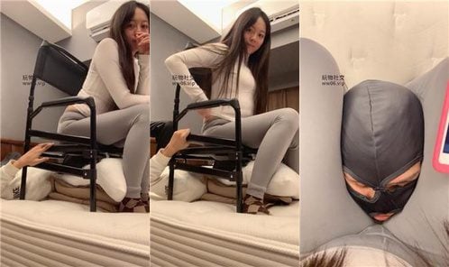 Baona | Yoga Pants Facesitting Suffocation JS250208-8