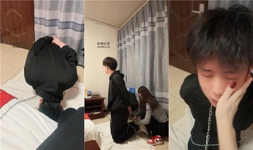 莹莹 | 捆绑绿帽男友虐废 JS250216-11
