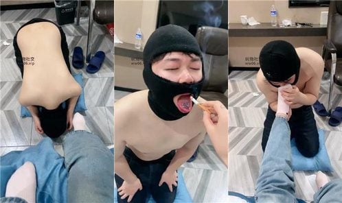 白兔 | 白袜羞辱/抽耳光/吃烟灰/舔圣水 JS250217-24
