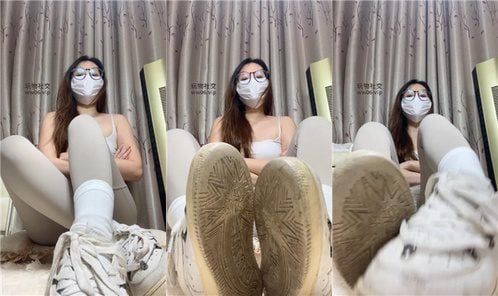 兔牙 | 对着主人高贵的白鞋犯贱 250219-20