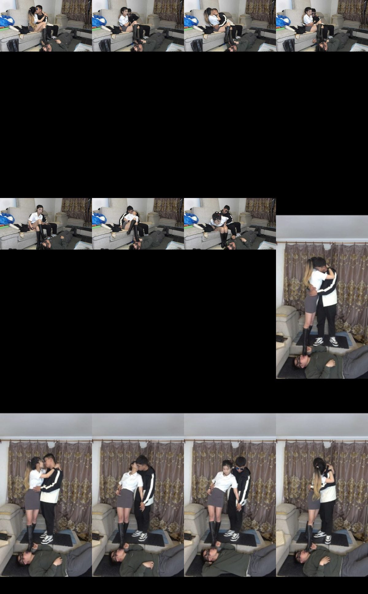 小文S | 情侣主羞辱脚下舔鞋狗 YC 250806 5-视频截图