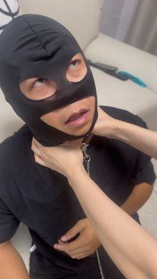 犬虐待、人格剥奪、足舐め、首踏み、ディープスロート挿入、出血、地下室 YC 250807 5