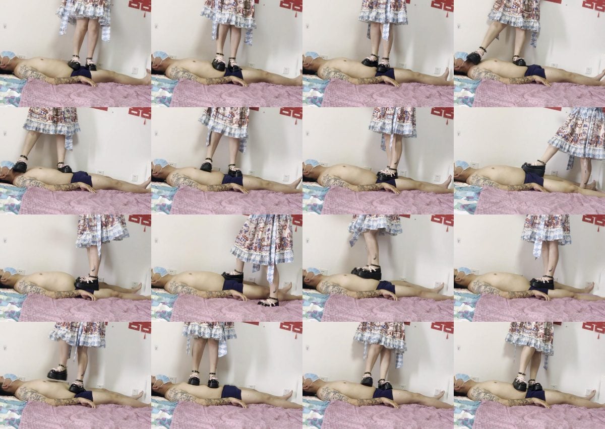 洛丽塔小姐姐全体重踩 ACYC 3246-视频截图
