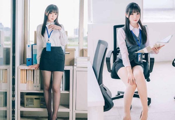 美图精选 | 2114 霜月shimo 霜月的秘密辦公室 Shimo Secret Office