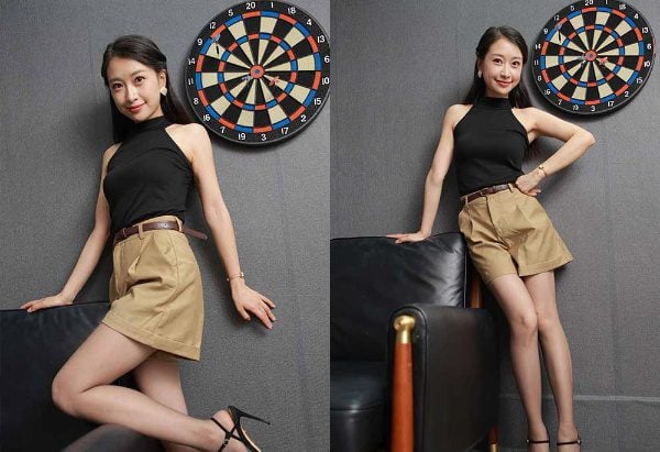 IESS异思趣向 | 丝享家 2103 小婕 黑色凉鞋 上