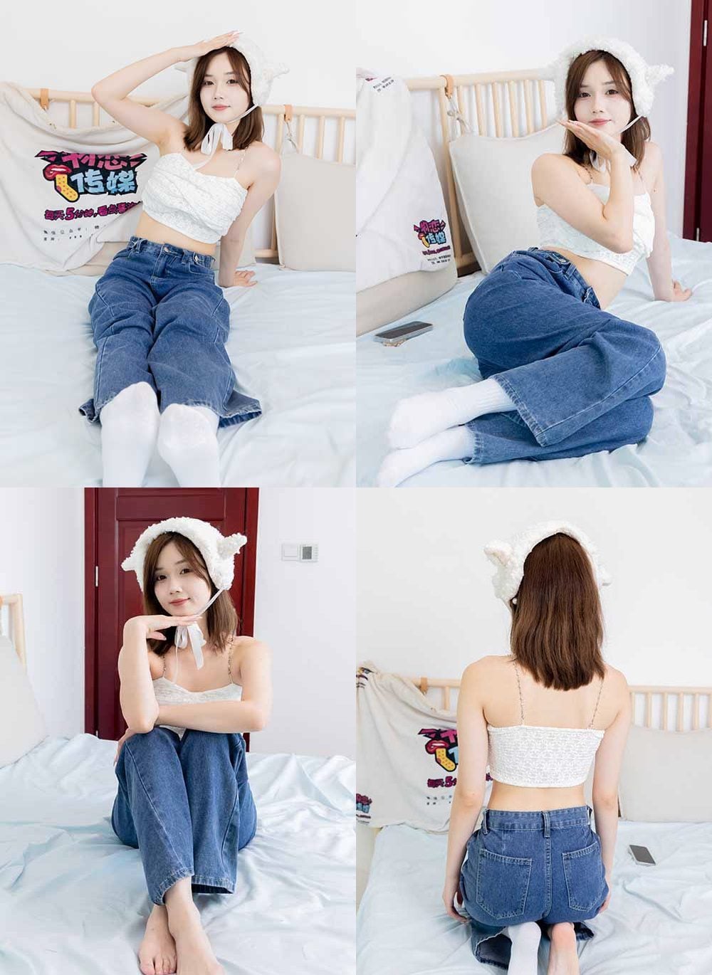 物恋传媒 | 橙子 运动鞋 白棉袜 裸足 带视频-视频截图
