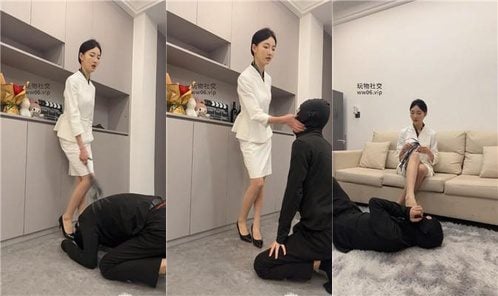 白鹭 | 高跟连环踢裆/鞭打/腿绞坐脸窒息 bf49277