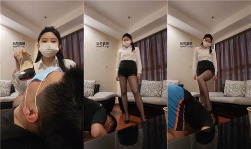 古筝少女 | 白领S-鞭打强迫喂食-高跟黑丝踩 bf50931