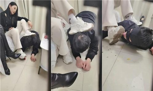 乔伊 | 双S-姐妹花逛街鞋袜踩踏喂食 双视角版 bf51075