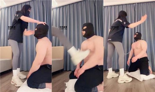小妮 | 骑马瑜伽裤坐脸/小白鞋白袜踩 bf51165