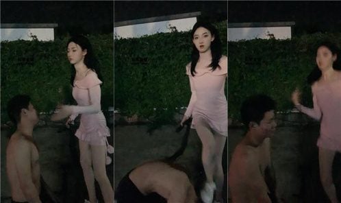 千千 | 超美艺校女神-户外遛狗 bf51352