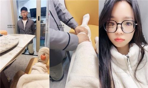南月女神 | 绿帽男友下跪伺候我 JS250109-10