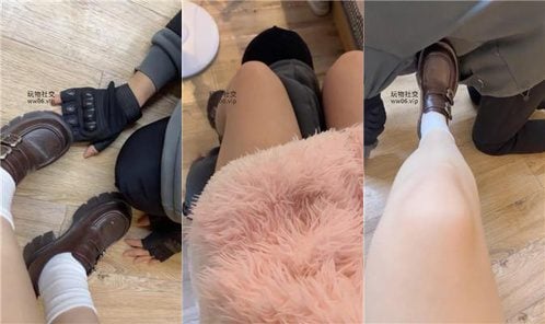 September | Mouth washing socks/horse riding/cleaning and licking white socks and leather shoes JS250111-11