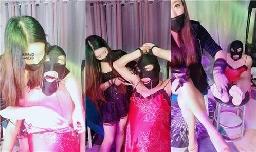 美柠 | 强制挠痒/口球塞嘴捆绑虐 JS250111-28