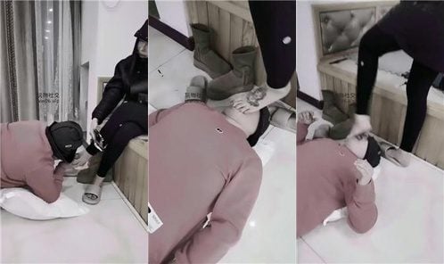 江湖狼 | 品尝纹身小妹的脚丫 双视角版 JS250111-54