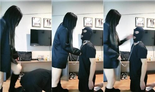 甜柚 | 玉足狂舔插嘴/掐乳/腿绞/脚喂食 JS250112-31