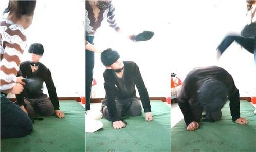 银南女帝 | 嘴叼纸尿裤/鞋抽耳光/鞭打 JS250113-4