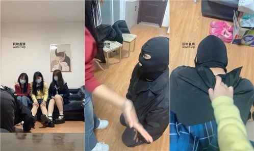 泡泡 | 女仆店3S-白袜脚踩虐 JS250228-15