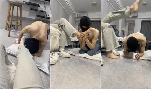 沐沐大大 | 藤条狂抽-裸足狂舔 JS250228-16