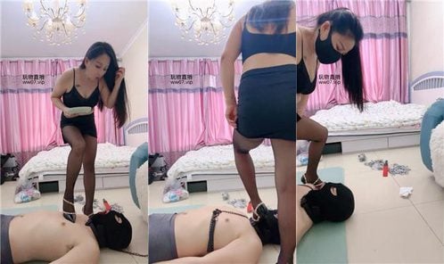 魔蝎女王 | 甘愿做美容院女老板的狗 续集 JS250302-9