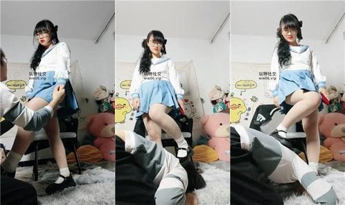 广西木木 | JK皮鞋白袜小主虐继父 JS250304-35