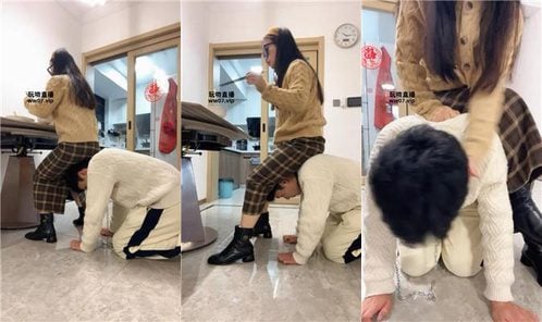 南月女神 | 短靴踩踏脚喂食 JS250307-27