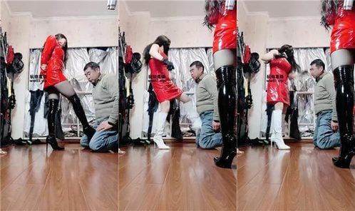 潘西 | 双女王暴力虐老狗 三视角版 JS250311-10