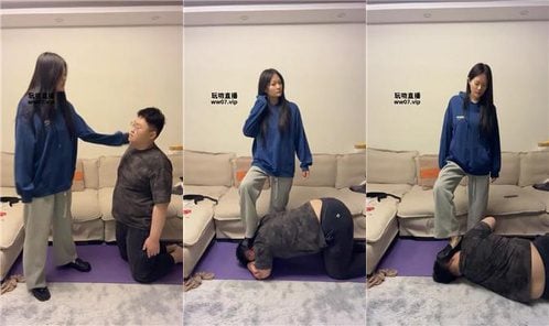 埋汰 | 健身女神踩虐废物奴 JS250316-6