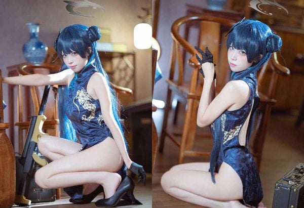 美图精选 | 2168 三無人型 妃咲旗袍