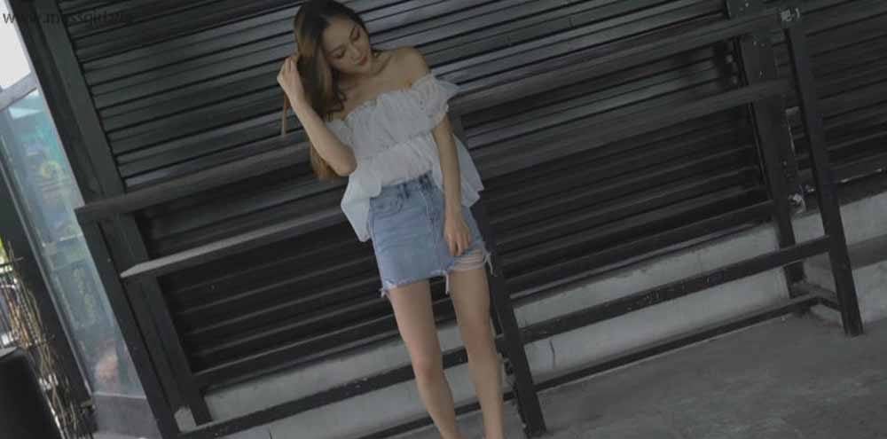 MussGirl慕丝女郎 | 视频 NO 050 媛媛牛仔短裙高跟 8min 带视频
