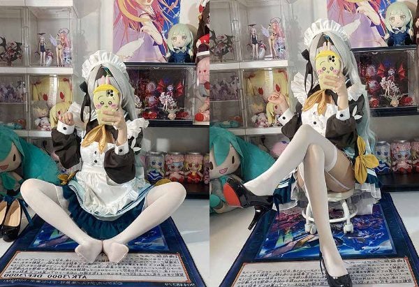 美图精选 | 2199 白栎Shirly 崩坏 星穹铁道 流萤女仆 带视频