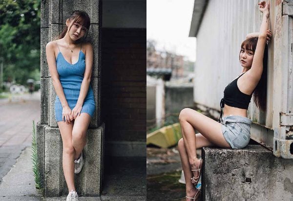 街拍丝足 | 560 长腿美模 林襄 台大校园