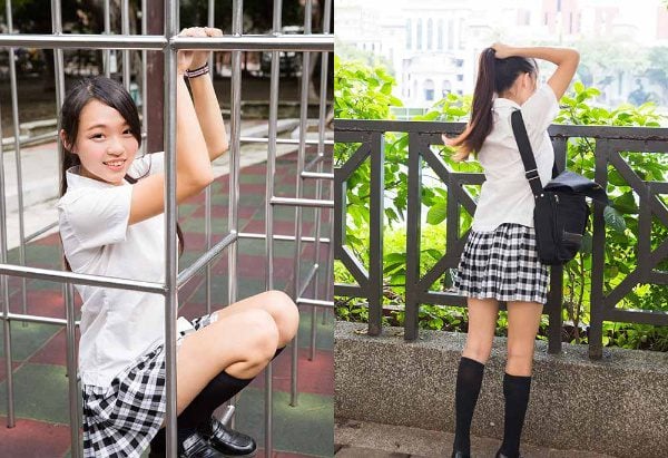 街拍丝足 | 562 长腿美模 林襄 制服女孩试镜