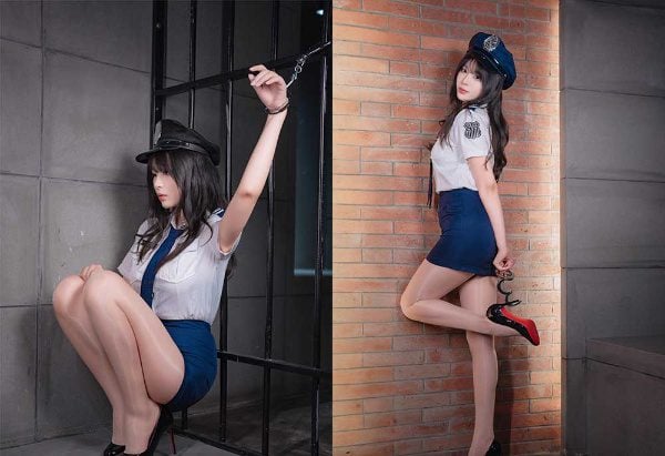 轩萧学姐 | NO 080 女警官