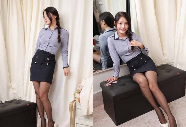 IESS异思趣向 | 丝享家 2152 婉萍 小辫子OL制服